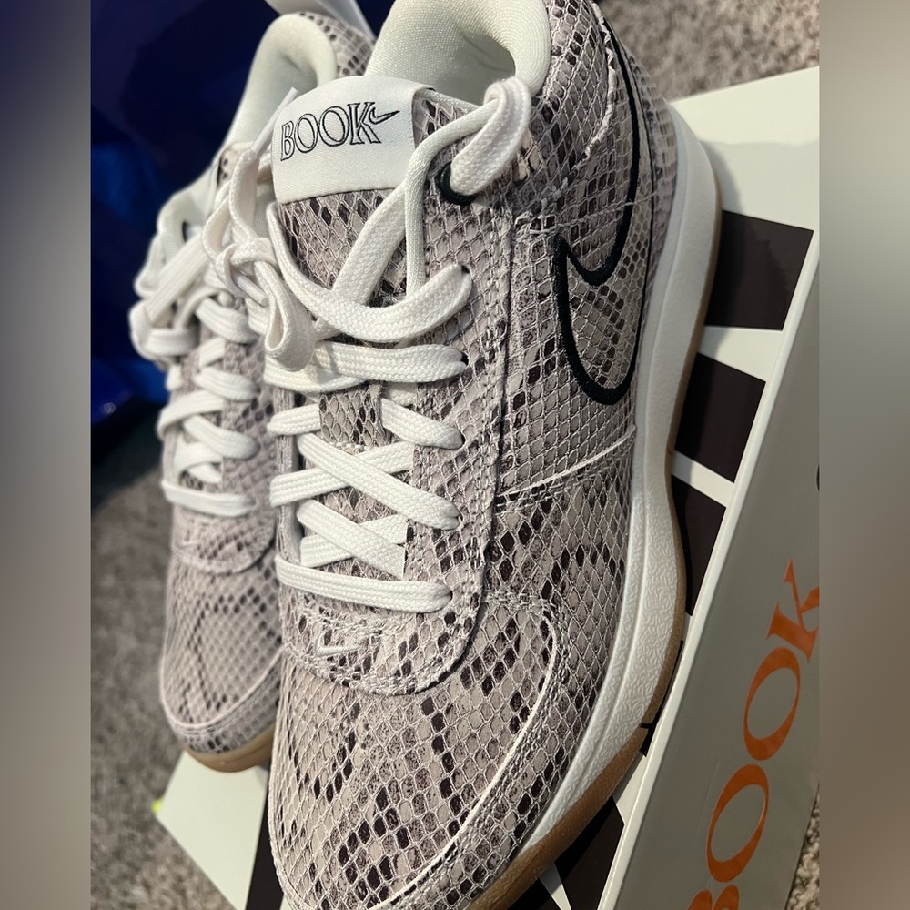 Nike Book 1 ‘Python’ Sneaker With Snakeskin Patterned Leather Upper Men’s 8